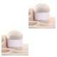 thumbnail image 2 of Cateissary Bufanda tejida a mano de 3 hebras de hilo de 50g, gorro, manta, hilo para principiantes, accesorio tejido agradable a la piel No.03 2piezas, 2 of 6