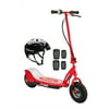 Razor E300 Electric 24-Volt Motorized Ride-On Kids Scooter with Helmet and Pads