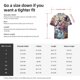 thumbnail image 5 of Fotbe Vibrant Leopard In Flowers Camisa Estampada de Manga Corta para Hombre, Casual de Verano, Estilo Playero, Sin Arrugas-Small, 5 of 5