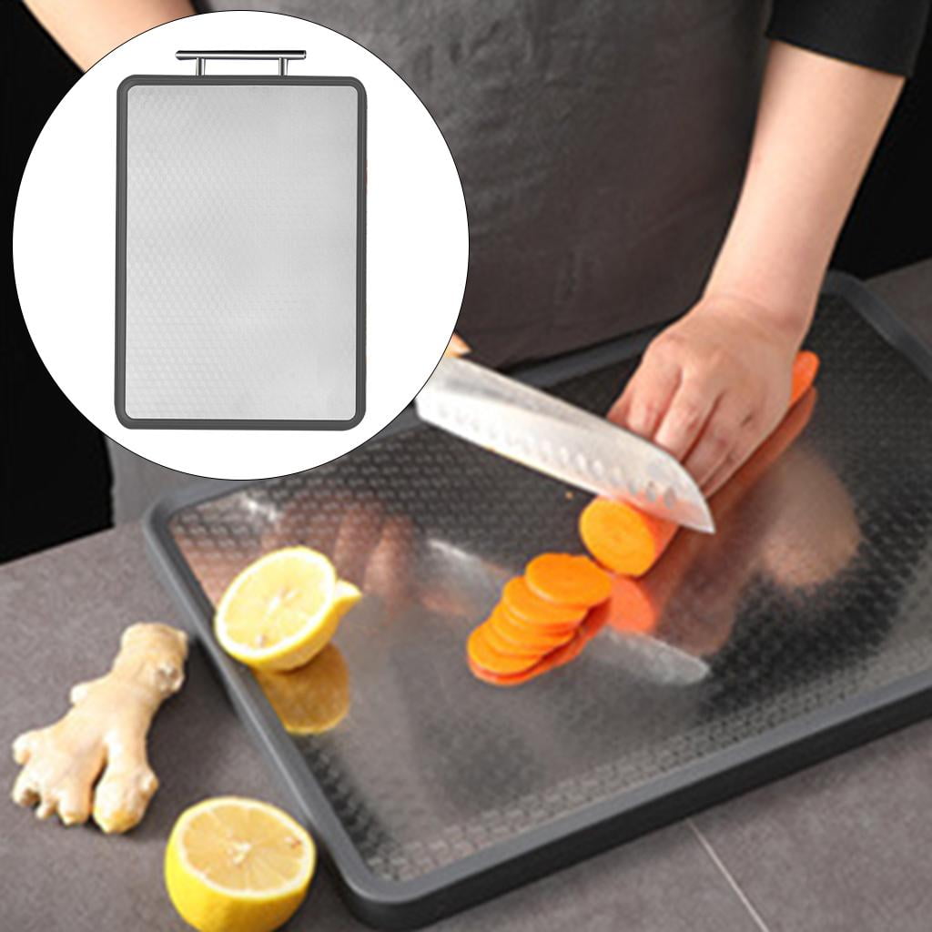 HIC Kitchen Flexible Cutting Board Mat Set, Translucent, Set of 2,  Translucent- 2 Pack - Foods Co.