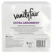 Vanity Fair Extra Absorbent 6.4 in x 6.45 in 2-Ply White Napkins (80 Count)