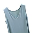thumbnail image 7 of FAIWAD Womens Summer 2 Piece Outfits Soft Comfy Sleeveless Tank Tops and Shorts Lightweight Loungewear Matching Set, 7 of 7