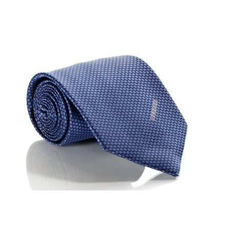 Circle Silk Tie - Versace Men's Circle Patterned Mini Floral Silk Necktie