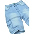 thumbnail image 3 of Bermuda De Mezclilla Para Hombre, Short De Mezclilla Cargo, 3 of 5