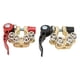 thumbnail image 5 of Conector de la Batería, Buena conductividad Eléctrica 2 Piezas Universales de 4 Terminal de Batería Liberaciónica Rápida Positiva para Sae Jis Tipo A Postes para Automóvil, 5 of 7