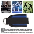 thumbnail image 4 of Exercise Ankle Strap, Ankle Cuff Blue Hook And  Fastener Nylon Metal D  Buckle  For Elastic Rope, 4 of 8