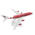 thumbnail image 1 of Modèle d'Avion 1:400 Simulation Malaisie Fleur Rouge B747 Modèle d'Avion en Alliage Modèle d'Exposition Scientifique d'Aviation, 1 of 11