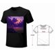 thumbnail image 3 of Pink Purple Flower Sea T-shirt Romantic T-shirt Gift Tee Unisex tees, 3 of 5