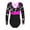 Rock Rose, variant on CHICTRY Kids Girls Long Sleeve Gymnastics Dance Leotard Unitard Cartoon Prints Ballerina Costume