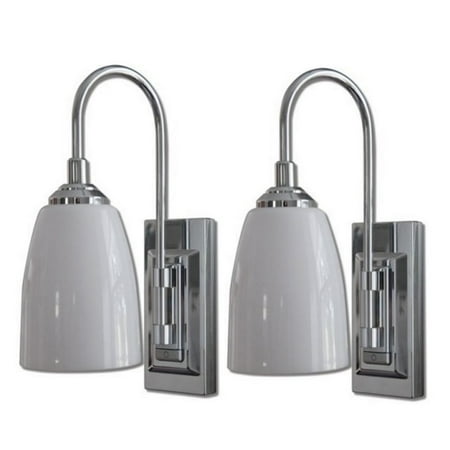 Rite Lite Lpl780c Battery Operated Led Clic Chrome Wall Sconce Rite Lite Lpl780c Battery Operated Led Clic Chrome Wall Sconce