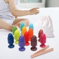 thumbnail image 3 of lionlar Color Matching Game Early Education Toys Sensory Toys Color Sorting and Counting, 3 of 9