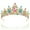 Rainbow, variant on Duslogis Tiara for Women, Crown and Tiara for Girl Princess, Bride Wedding Happy Birthday Halloween Cosplay Hair Accessories Decorations (Rainbow)
