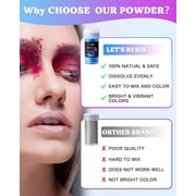 LETS RESIN 36 Colors Mica Powder, Diy Mica Pigment Powder for Epoxy Resin/UV Resin, Natural Colorant Dye for Soap/Candle Making, Nail Polish, Slime
