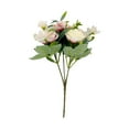 thumbnail image 2 of Gmogad Artificial Camellia Rose Bouquet, Realistic Silk Flowers for Vase/Wedding/Home Decor, Fade-Proof Outdoor & Indoor Arrangement, 2 of 5