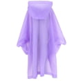 thumbnail image 2 of CTM Kids' One Size Fits Most Reusable Rain Poncho by Wootie, 2 of 4