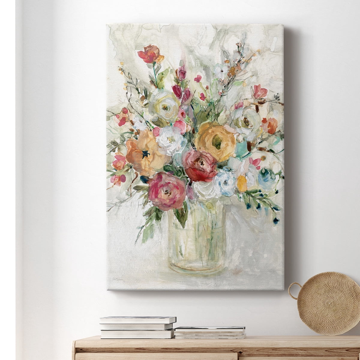 Contemporary Bouquet Premium Gallery Wrapped Canvas - Ready to Hang