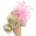 thumbnail image 6 of Baberdicy Women's Tea Party Fascinator - Pearl Headband - Wedding Hair Clip - Vintage Lace Design - Special Occasion - Fascinators Hat for Women Tea Party Headband Derby Wedding B,One Size, 6 of 6