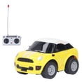 thumbnail image 1 of 1:43 Coche De Control Remoto Niños Portátil Lindo Simulado Divertido Coche RC De Moda Juguete Regalo De Cumpleaños Amarillo, 1 of 9