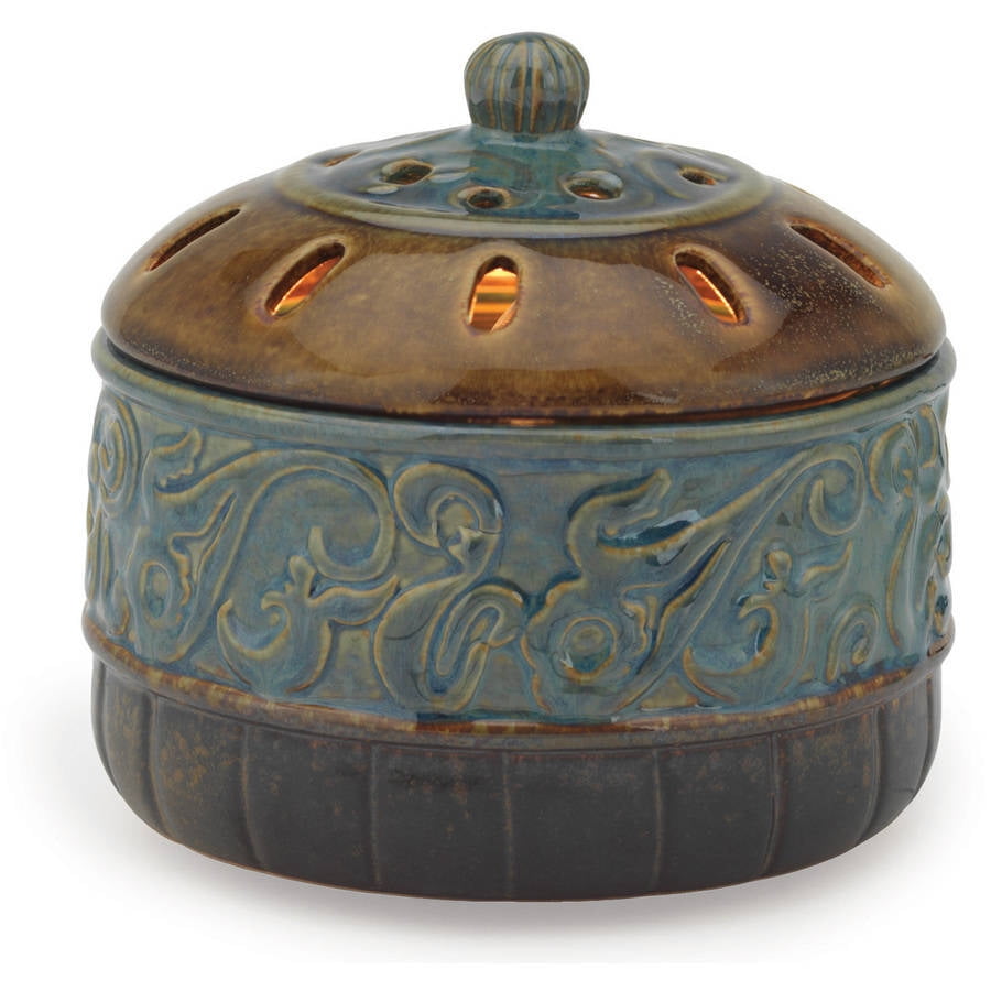 Candle Aire Fan Fragrance Warmer, Azure Scroll