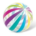 thumbnail image 2 of Intex Jumbo Inflatable Colorful Transparent PVC Giant Beach Ball, Color Varies, 2 of 8