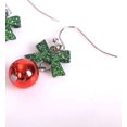 thumbnail image 5 of Pendientes de Navidad Regalos de Navidad Rosa brillar  Electrónica, 5 of 5
