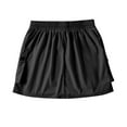 thumbnail image 4 of FAIWAD Womens Cargo Skirt Elastic Waist Drawstring Mini Skirts Trendy Ruched Skirts with Flap Pocket, 4 of 7