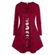thumbnail image 1 of Top de Talla Extra con Estampados de Luna y Cordones Rosegal  Mangas largas de talla grande, 1 of 5