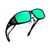 01-Black Frame/Green Lens