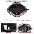 thumbnail image 3 of Pioneer Flower Floral Print Pattern Travel Tote Bags for Women Carry On,Large Weekender Bags for Women Travel,Multi Functional Duffle Bag for Work,Shopping,Sports, 3 of 5