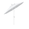 thumbnail image 2 of California Umbrella 7.5' Patio Umbrella in Olefin White/Matted White, 2 of 2