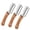 3 pcs, variant on Multi-Functional Vegetable Peeler for Kitchen, 2026 New Stainless Steel Peeler with Wooden Handle and Bottle Opener, Kitchen Tool for Fruit Veggie Pumpkin, Gifts for Mom