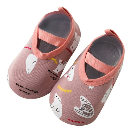 

Baby Sneakers Non Slip Cartoon Floor Barefoot Sports Outdoor Comfy Shoes Gifts To Child