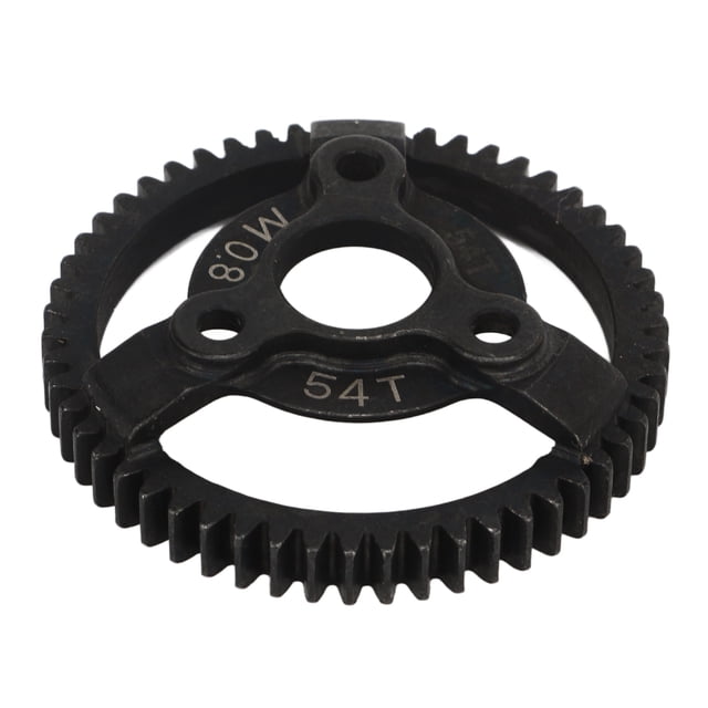 Juego de engranajes Para automóvil RC ANGGREK negro 54T 16T 18T 20T