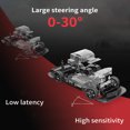 thumbnail image 2 of Graflsoa 1:16 Scale 2.4G Remote Control Drift Car with Dual Batteries, 30km/h Speed, LED Lights, Racing & Drift Tires (White), 2 of 6
