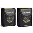 thumbnail image 1 of MEGICOT Fireproof Explosion-proof Lipo Battery Safe Bag Li-po Battery Guard Safe Pouch Sack Replacement for DJI Mavic Pro Battery Storage (DJI Mavic Not Included), 1 of 7