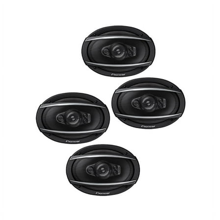 Pioneer Coaxial TS-A6970F 5-Way 600 Watt Car Speakers, 2-Pair