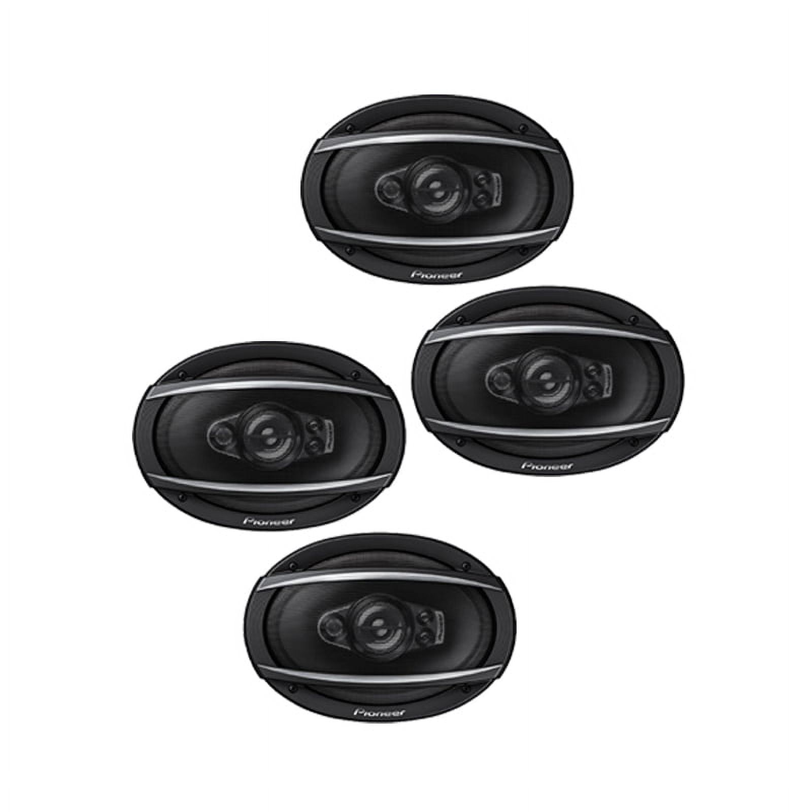 Pioneer Coaxial TS-A6970F 5-Way 600 Watt Car Speakers, 2-Pair