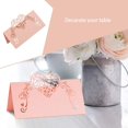 thumbnail image 5 of 70 Pack Pink Heart Shaped Place Cards Table Setting Name Place Cards Wedding Decorations for Wedding Party Tables, 5 of 5