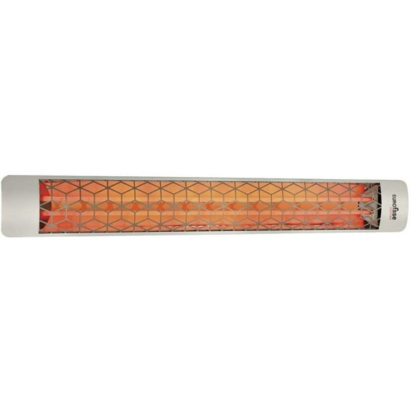 Eurofase Heating - 6000 Watt Electric Infrared Dual Element Heater-208 Voltage-Stainless Steel Finish-Stella Decorative Fascia