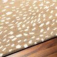 thumbnail image 2 of Avyay Rugs Antelope Cheetah Wool Area Rug – Hand-Tufted Animal Print Carpet, Plush & Durable, 8'x10', Living Room, Bedroom, Contemporary Home Accent, 2 of 5