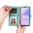 thumbnail image 3 of Funda tipo cartera GANGXUN para OPPO A78 5G , diseño girasol, cuero PU, soporte, cierre magnético, tarjetero, 3 of 5