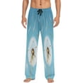 thumbnail image 2 of Dandelion Seeds Men's Pajama Pants Lightweight Sleepwear Bottom Lounge Pants, 2 of 6
