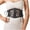 A-Black, variant on Womens Faxu Leather Waist Trainer Elastic Waist Shaper Adjustable Side Tie Tummy Waist Trimmer Tummy Control Hourglass Shaper Belt B-Black
