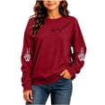 thumbnail image 3 of Frostluinai Crewneck Sweatshirts for Kids Girls Halloween Pullover Casual Long Sleeve Spooky Season Print Sweat Shirts 5-15 Years, 3 of 10