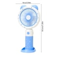 thumbnail image 3 of Ohufall USB Rechargeable Portable Mini Handheld Fan Small Cooling Fan For Outdoor Activities And Students, 3 of 4