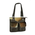 thumbnail image 1 of Montana West Sac Fourre-Tout à Bandoulière en Cuir avec Bordure, 1 of 3
