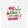 thumbnail image 4 of Inktastic Who Needs Santa when I Have Grammy Boys or Girls Baby Bodysuit, 4 of 5