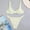 F-646Yellow, variant on ZHOGXU Women's Tankini Swimsuit Sleeveless Solid Color Top And Bottoms Comfortable Stylish Bikini Sets Swimwear For Beach Pool,White,L