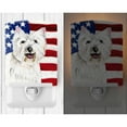 thumbnail image 2 of Caroline's Treasures SC9008CNL Flag with Westie Ceramic Night Light, 6x4x3", multicolor, 2 of 2