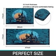 thumbnail image 7 of Happy Halloween Kitchen Rugs Sets Of 2 Trick or Treat Decor Mats for Door Bath Non-Slip Decor Doormat Decorations for Porch Veranda Entryway (17x47in+30x17in), 7 of 7